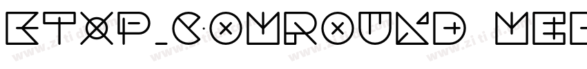 KTXP_ComRound Medium字体转换 KTXP_ComRound Medium字体转换